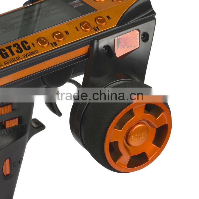 2.4G Remote Controller Transmitter Receiver Battery RC Car Boat FS-GT3C FLY SKY