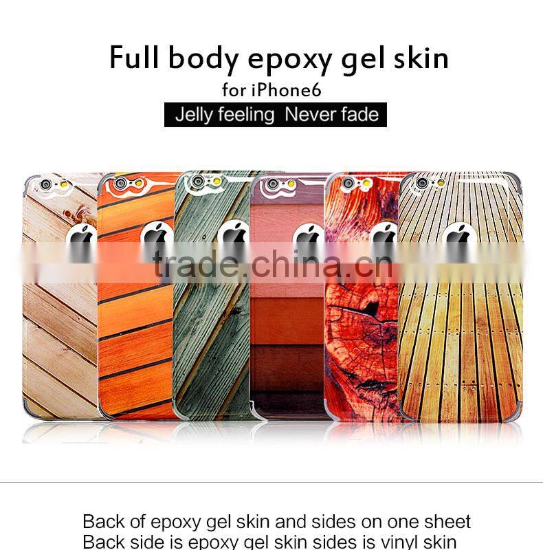 epoxy gel Case Cover Skin Sticker for Apple iPhone 5 5G 5th and samsung s4 s3