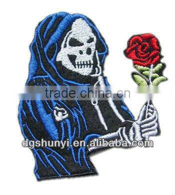 chenille embroidery basketball patch