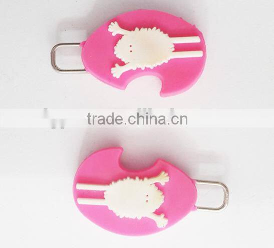 Fashion Style Clothing Bag Accessories colorful pvc Zipper Puller