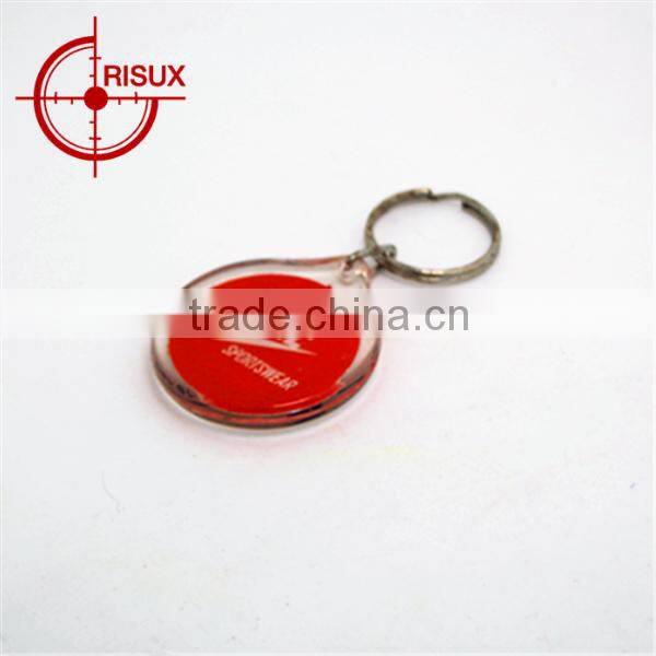 Cheaper Round Pmma Key Ring