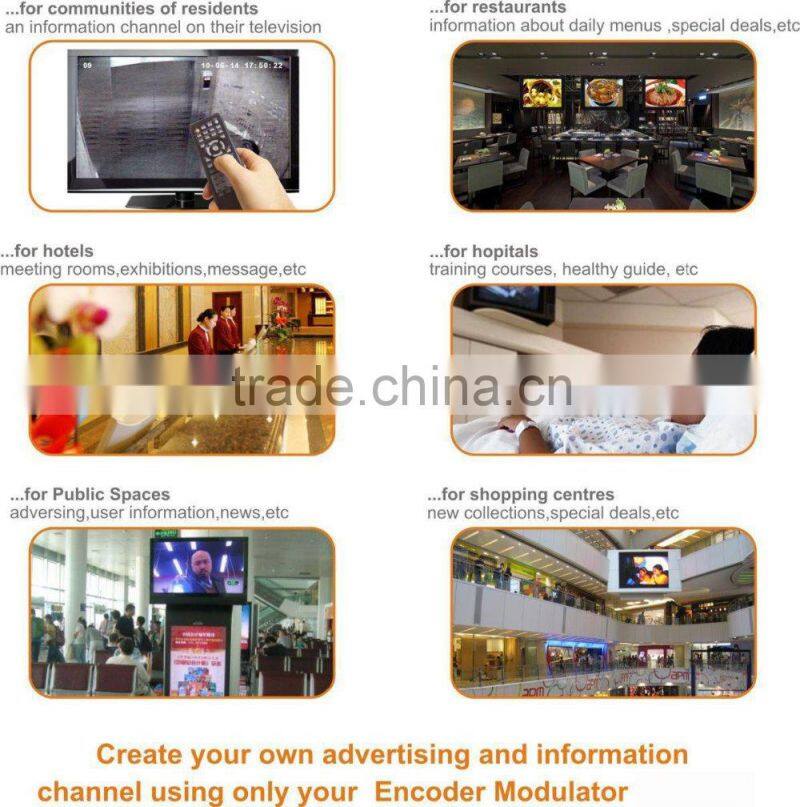 Home Version Mini Modulator ISDB-T HDMI To Cofdm DVB-T