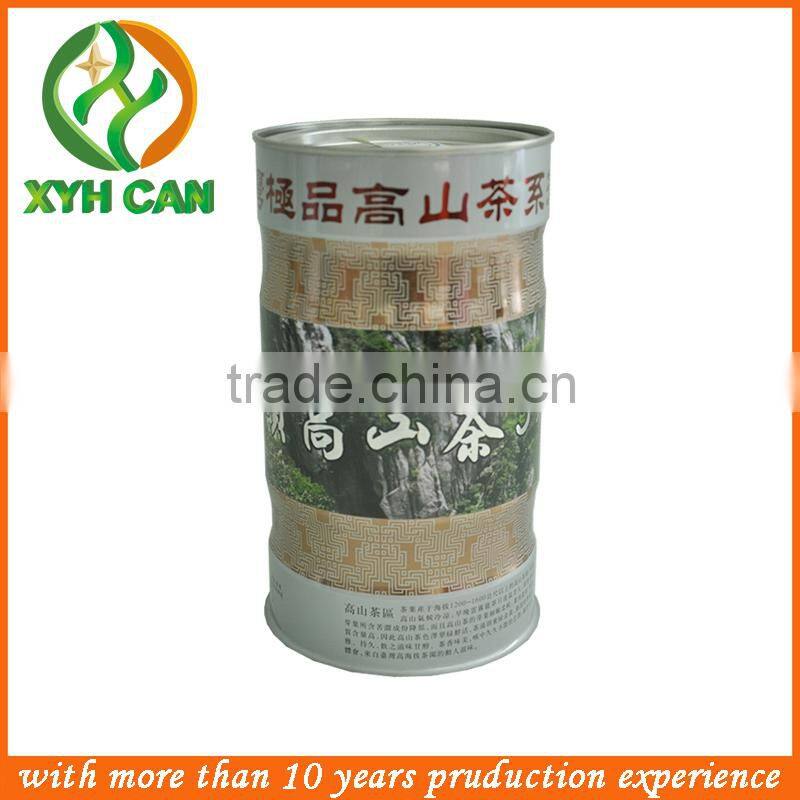 Factory direct sales 125*90*60mm tea tin box can color printing