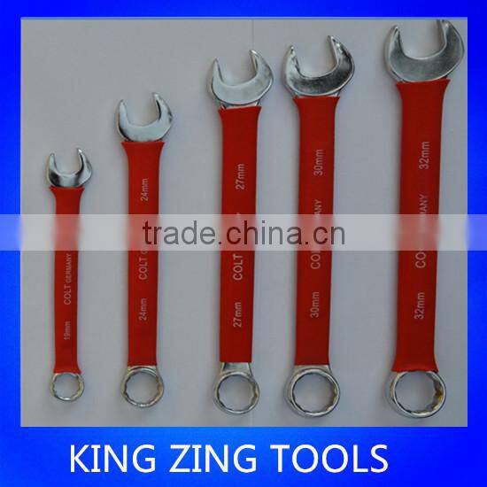 Double open wrench and spanner