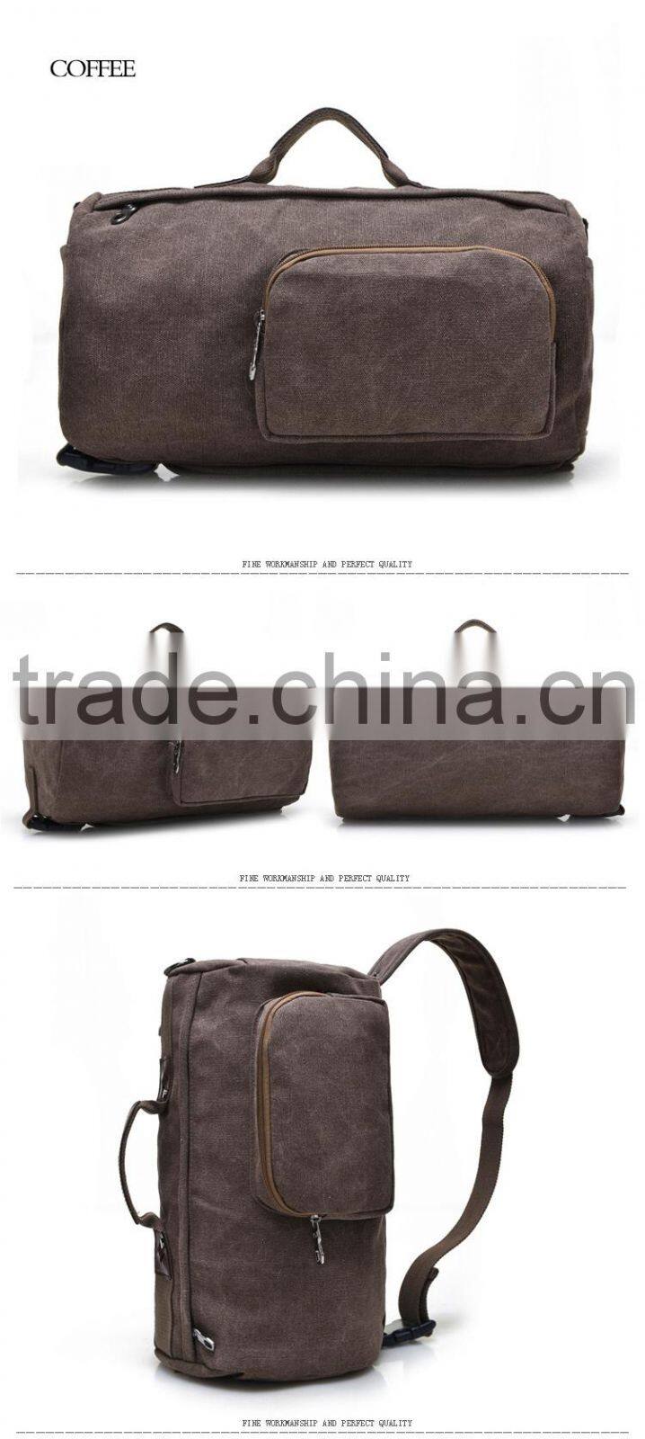 wholesale canvas backpack new fashion stylish sport bucket backpacks