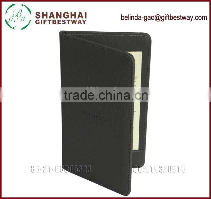 Black restaurant bill presenter with high quality