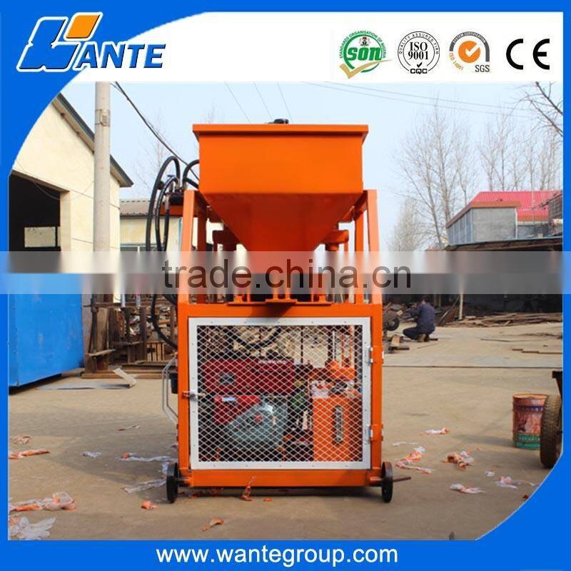 WT1-10 diesel type pakistan clay bricks machine