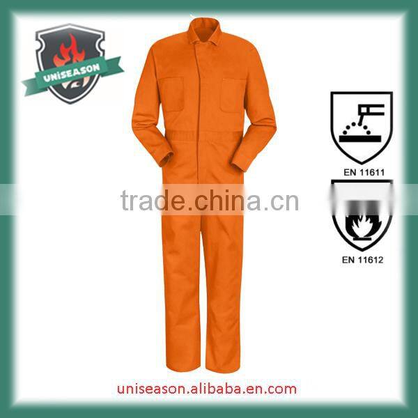 Flame retardant cold weather coveralls