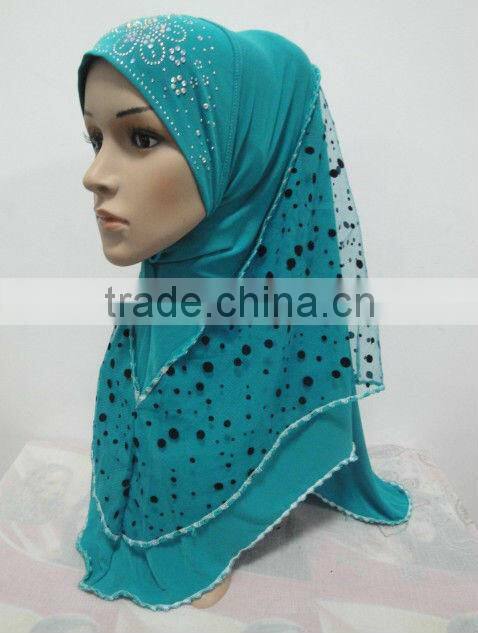 H140 latest 2 layers muslim hijab