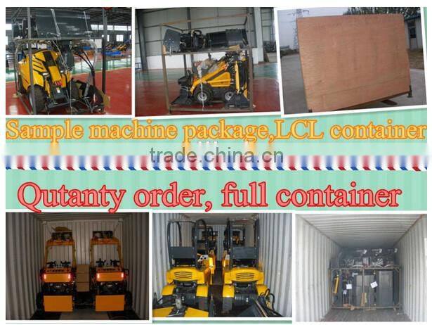 new famous brand mini skid steer loader crawler type TY323S