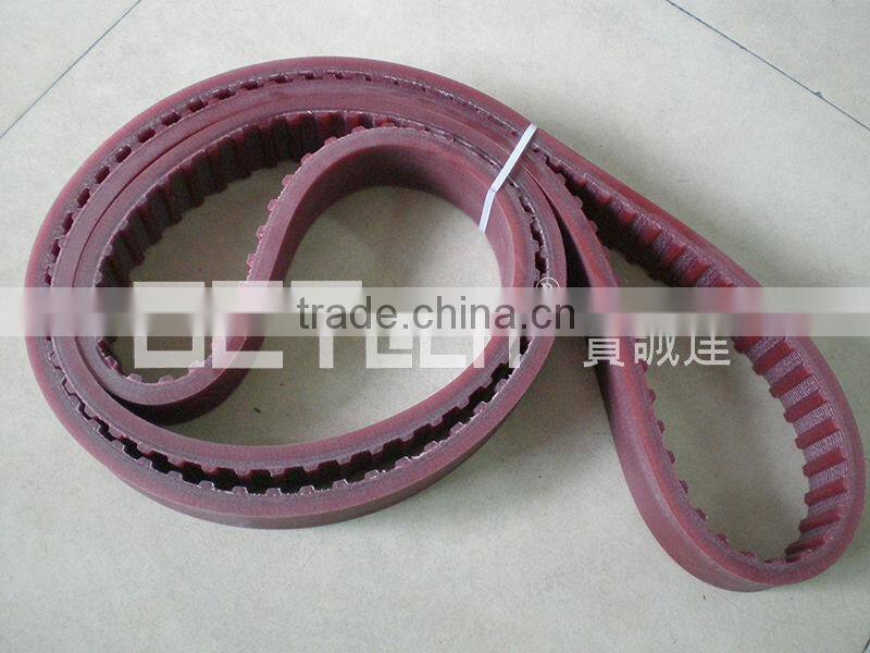 PU Timing Belt Coated With APL - Red Belt Type