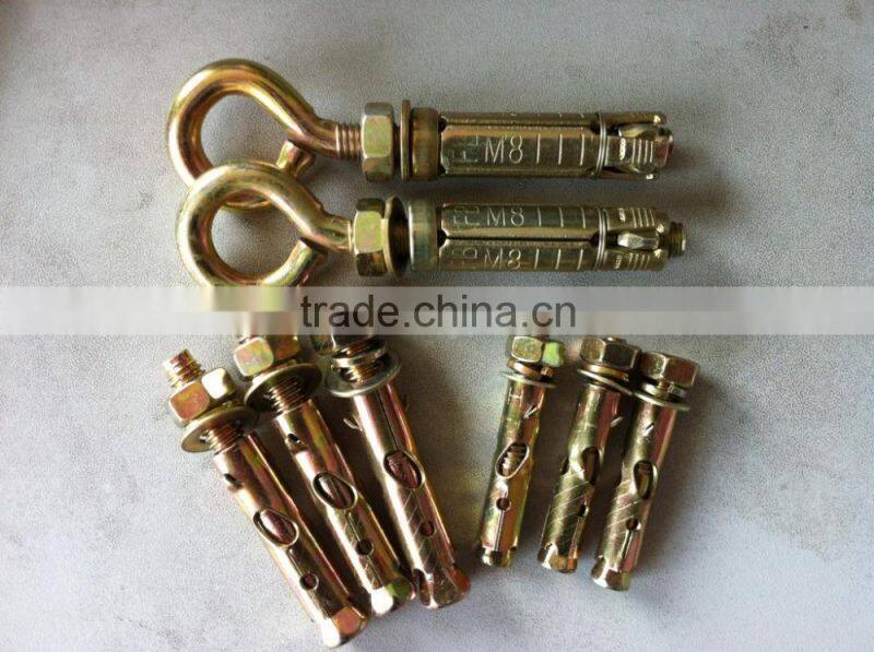 Hebei Saite Fasteners, Anchor Factory manufacture Price , Wedge anchor, Drop in anchor, Sleeve anchor, Eye&Hook anchor. M8x70