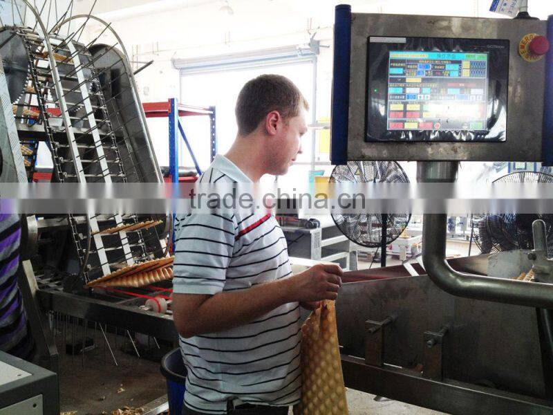 Fully automatic wafer biscuits production line