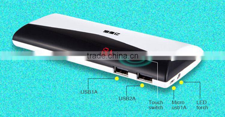 mobilephone 10000mah quick charge 2.0 power bank