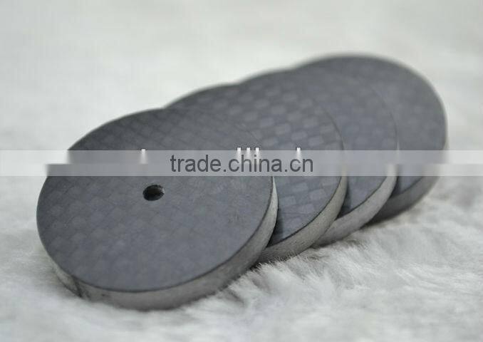 Carbon Fiber Speaker Spike Pad Base Stand Protective Black Gray