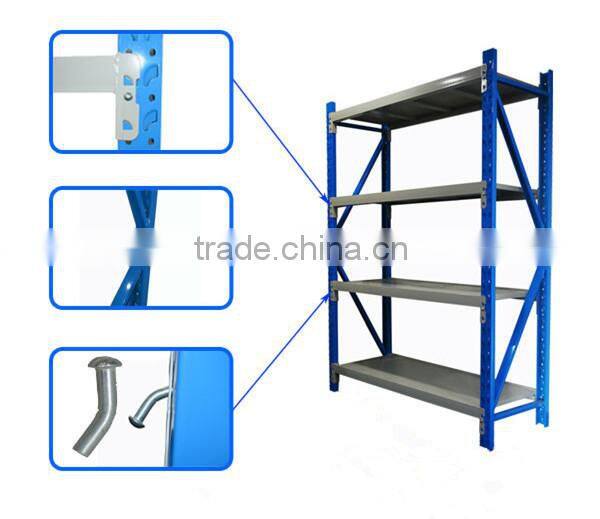 Supermarket Storage Steel Shelf / Metal Rack shelving System / Food Storage Shelves