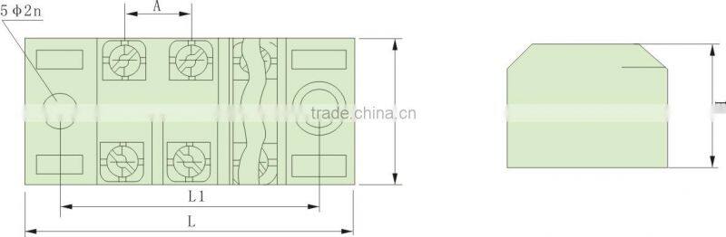 TC series terminal block(terminal board,connector)