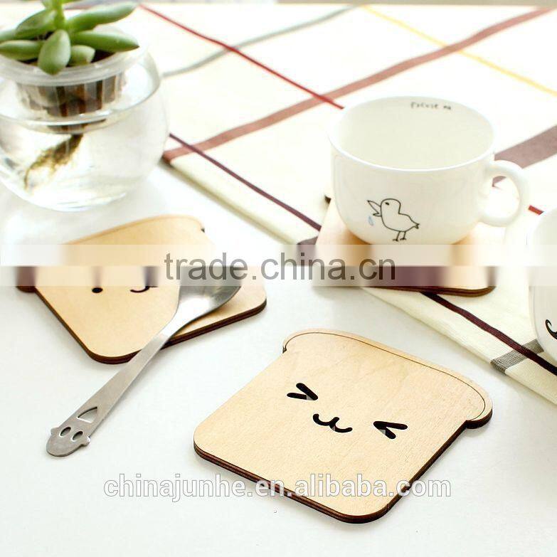 Hot popular ainimal shape coaster wood for sale
