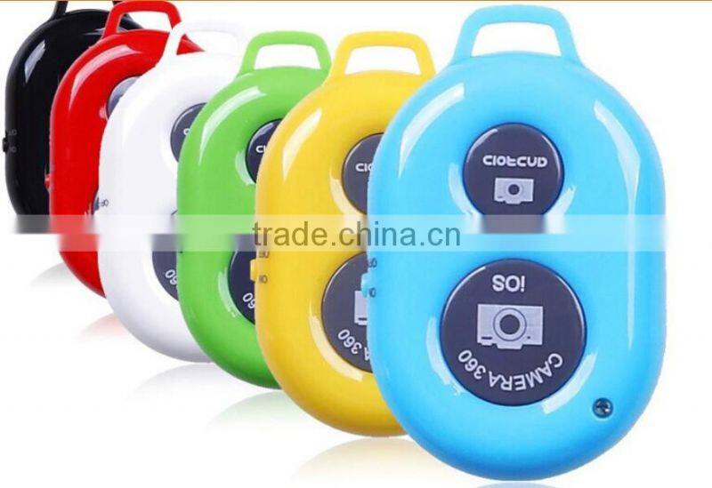 colorful high quality mini portable self-timer remote shutter