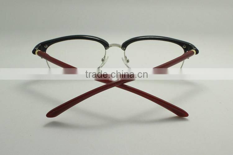 plastic half frame optimum optical reading glasses