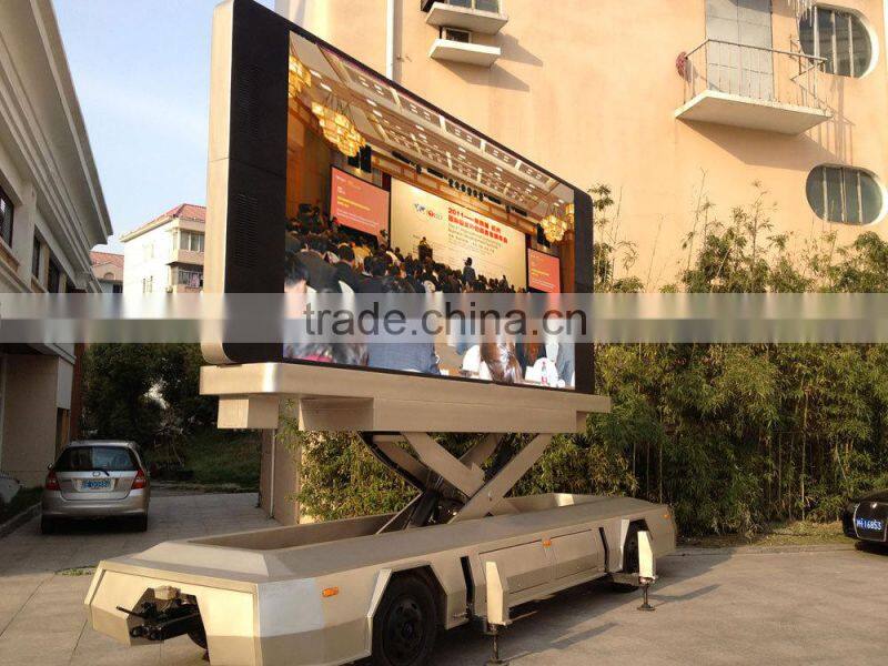 YEESO Outdoor Mobile LED Advertising Vehicle YES-T12, Outdoor Advertising LED Screen