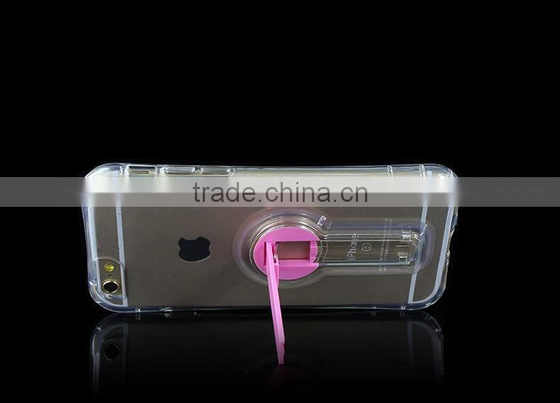 transparent TPU case with sport for iphone 6/6plus