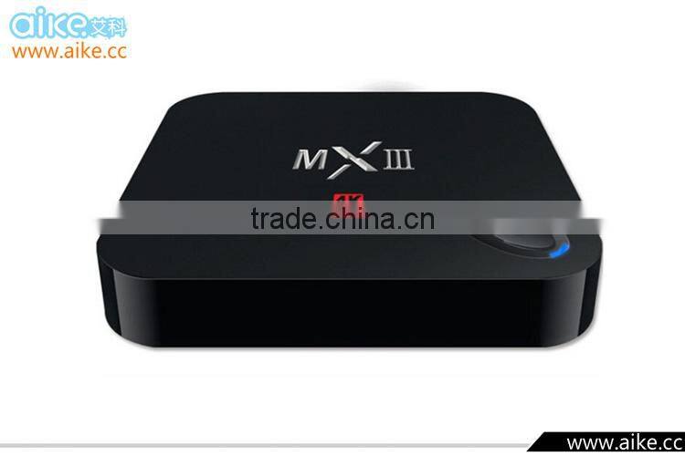 MXIII Amlogic S812 Android TV Box MX3 Quad Core KODI TV Box Android 4.4 Kitkat 4K 2G/8G Set top box MXIII