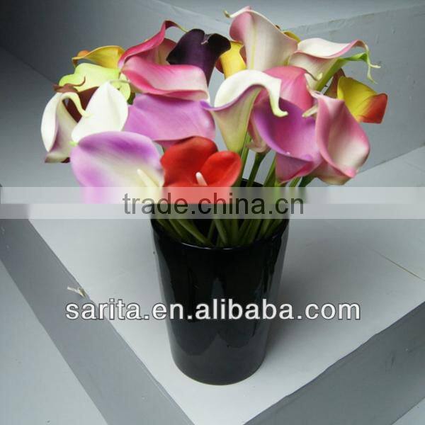 high quality artificial real touch calla lilies wholesale