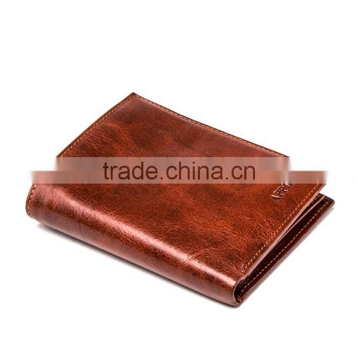 Factory Wholesale Leather Super Quality Leather Purse For Man
