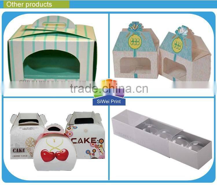 take away food packing paper custom mini or giant cupcake box wholesale, chocolate box, boxes for cupcake