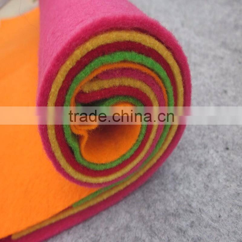 High quality color polyester felt