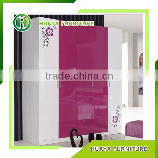 Modern design bedroom closet cabinet design soft close wardrobe closet