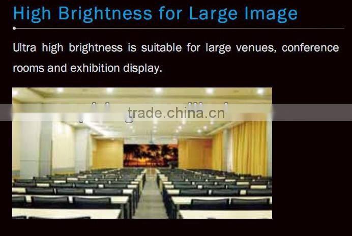 distance 0.8m to 17.3m led projector 1920x1080