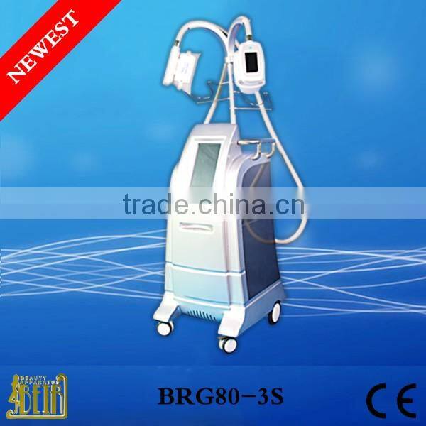 Three handles criolipolisis coolshape body slimming machine with CE ISO approved