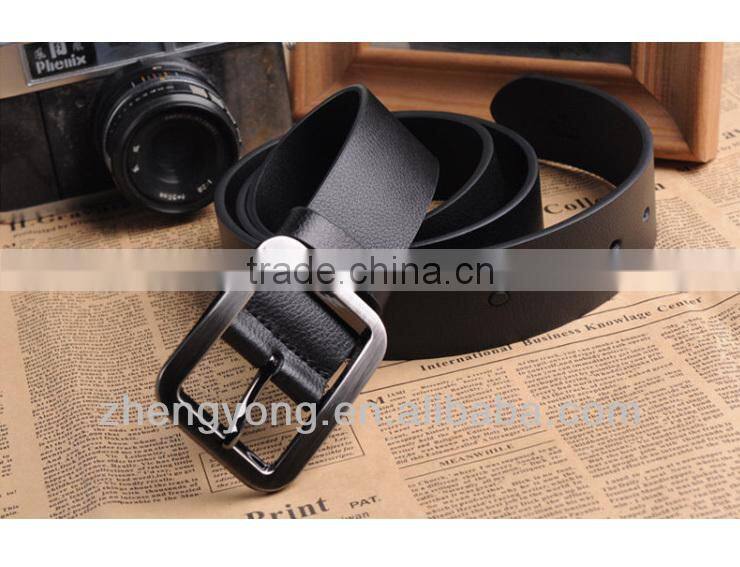 Fashion casual jeans unisex leather belt