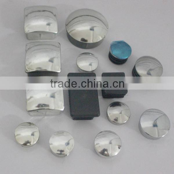 Plastic Pipe End Cap Fit for 25mm Round Pipe