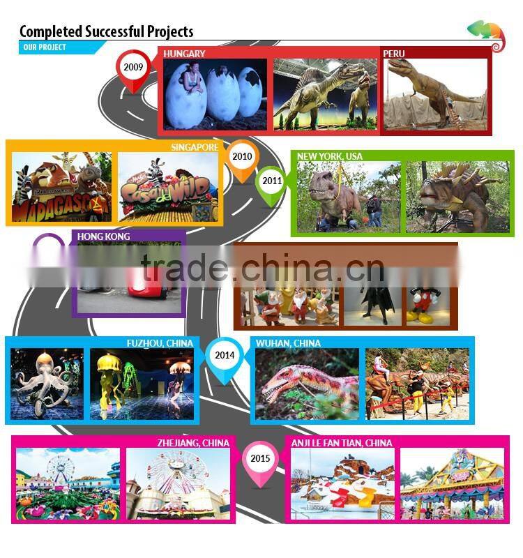 Popular high quality exhibition mechatronics dinosaur