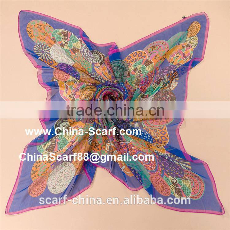 Silk scarf beach scarf shawl
