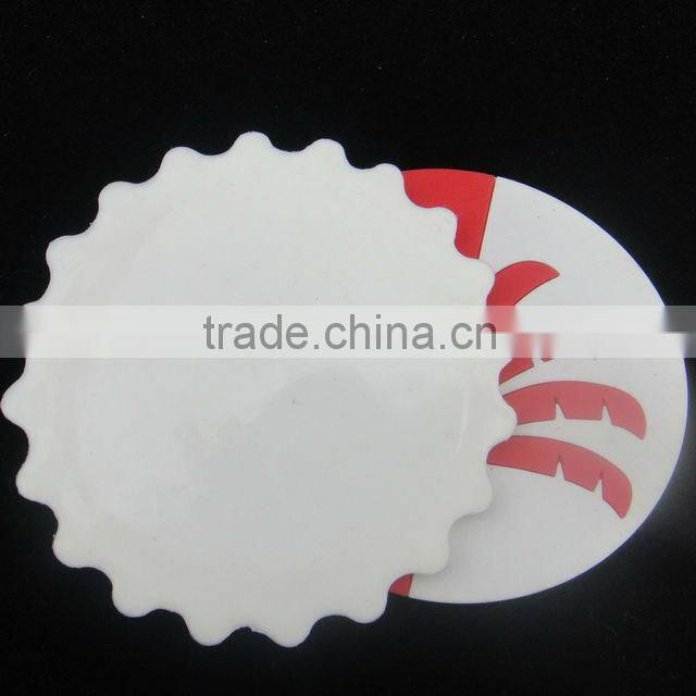 new products for 2013 low price soft pvs coaster/soft pvc mat for promotion gifts
