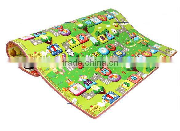 good supplier 1.26kg/pc foldable various colors PE+EPE foam+ PET aluminium film play mat