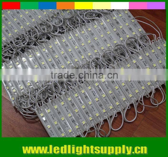 best selling 2801 2813 3014 5056 5630 5050 SMD Waterproof LED Module made in china 3leds/pcs