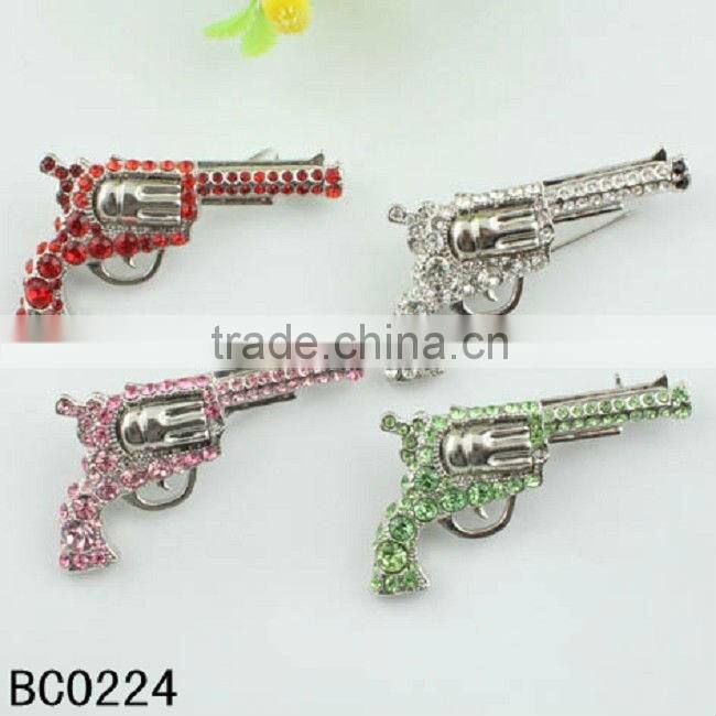 2013 Fashion Bangjin Rhinestone Letter Brooch Pins