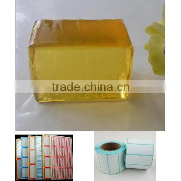 SGS hot melt pressure sensitive adhesive for removable &permanent label