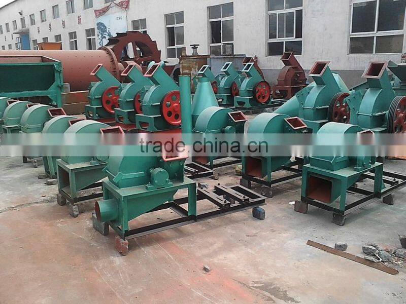 small biomass stalk wood log crusher multifunction