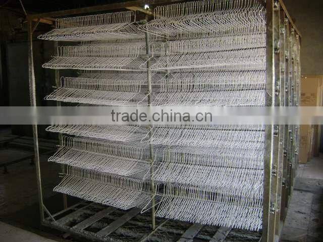 Laundry pvc coated metal wire hanger wholesale