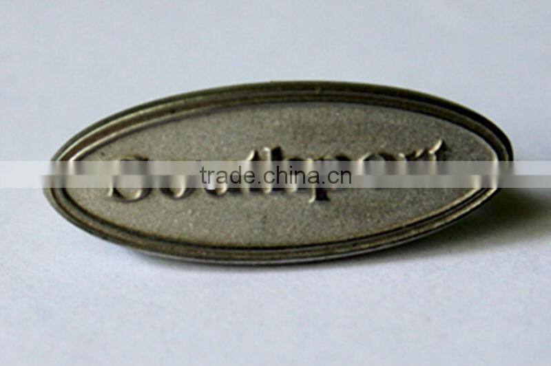 personalised small decorative metal plates for door,bag/street sign plate