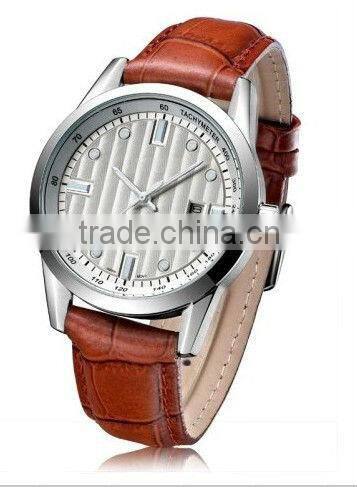 Top quartz brand high quality stainless steel case luxury watches for men