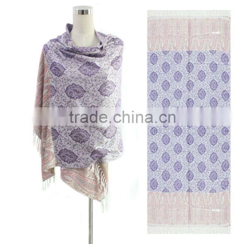 balck and red color tartan plaid indian wool shawl