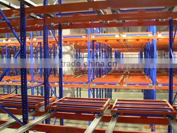 Factory Push Back Rack Shelving Available