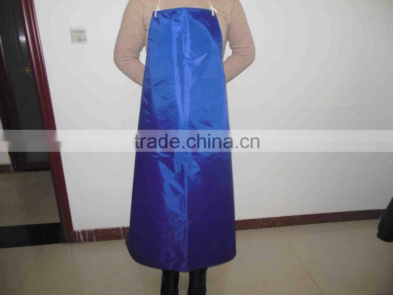 PVC water proof apron resist industrial wash logo